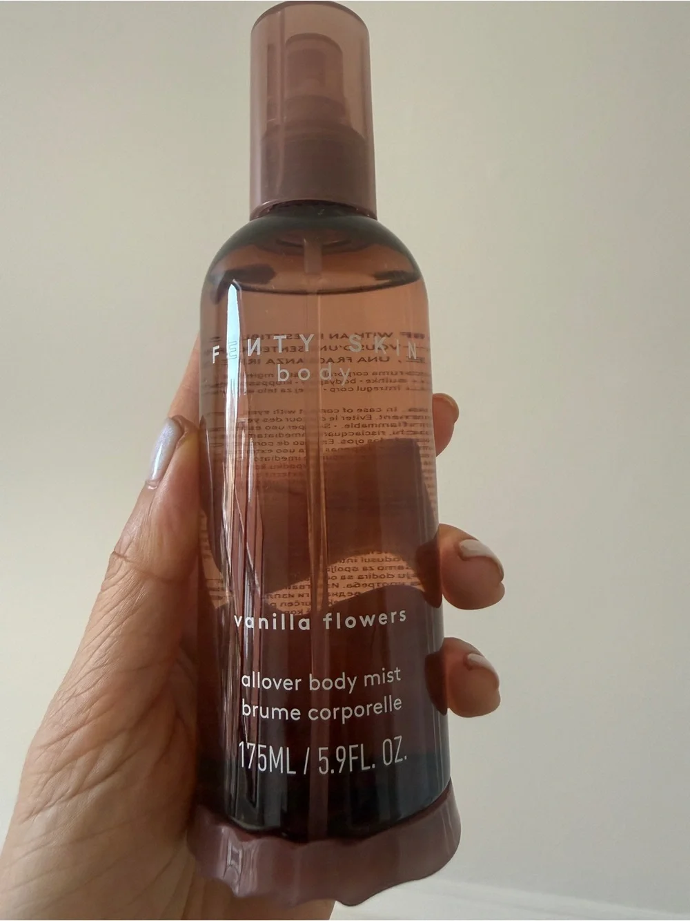 Fenty beauty body mist vanilla flowers